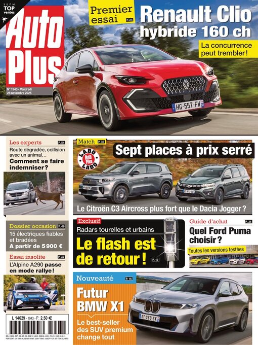 Title details for Auto Plus France by Editions Mondadori Axel Springer (EMAS) - Available